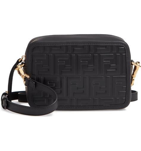 mini camera bag fendi|fendi logo embossed camera bag.